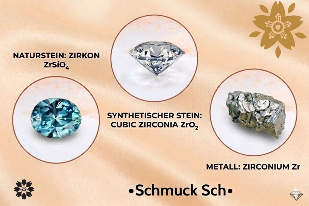 Experten-Tipps: Die Unterschiede zwischen Zirkonia, Fianit, Swarovski-Kristallen und Zirkon